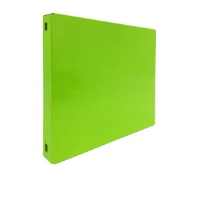 PROREGAL Memoboard Doppelpack, grüne Stahl Wandtafel für Lochwandsysteme, 30x30x3,5 cm.