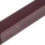 Alberts Winkelprofil, ungleichschenklig, Aluminium, Dark Berry, 2000mm lang.