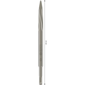 Bosch Spitzmeißel Pro SDS-plus, 250 mm Länge, für Hammer mit Drehstopp.