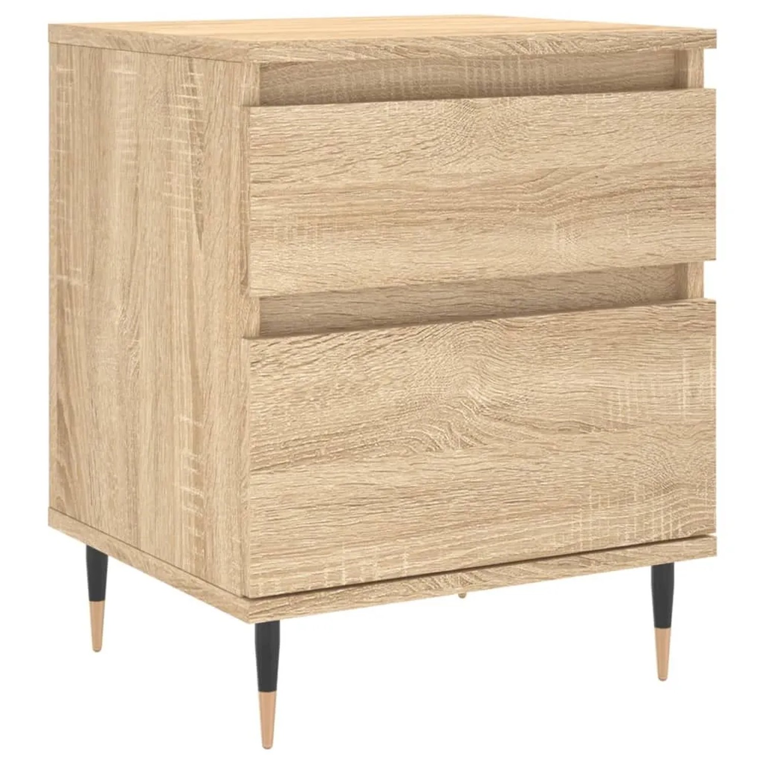 vidaXL Nachttisch Sonoma-Eiche 40x35x50 cm Holzwerkstoff 830658 günstig online kaufen
