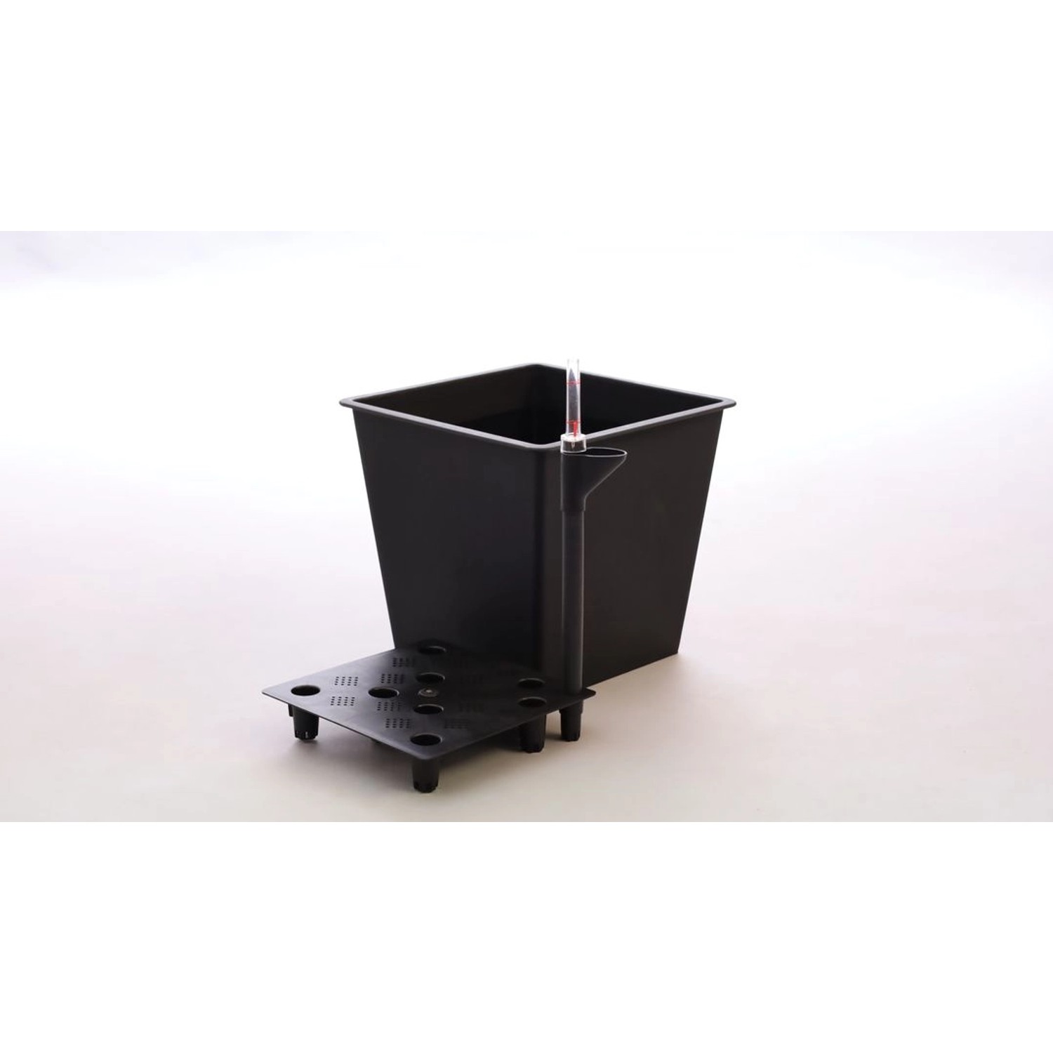 Elegant Einrichten Pflanzkübel Quadratisch-Konisch Polyrattan 26x26x24cm We günstig online kaufen