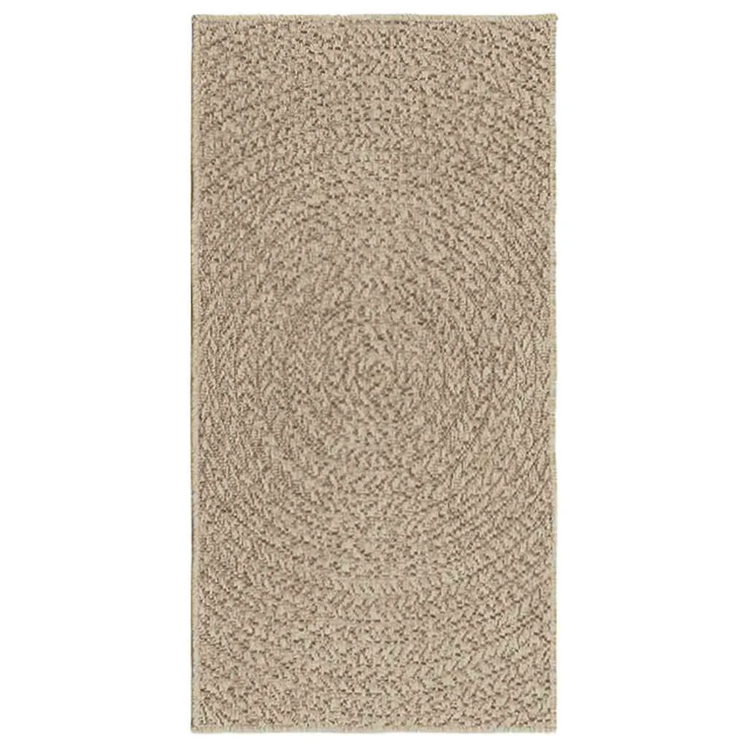 vidaXL Teppich ZIZUR Beige 60x110 cm Jute-Optik Indoor und Outdoor 4010401 günstig online kaufen