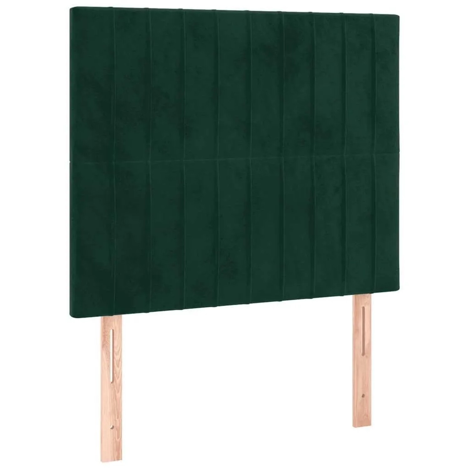 vidaXL Kopfteil Dunkelgrün 90x5x118/128 cm Samt 3116609