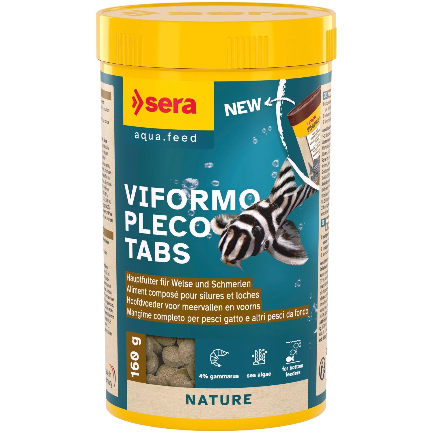 Sera Fisch-Tablettenfutter Viformo Nature 250 ml (160 g)