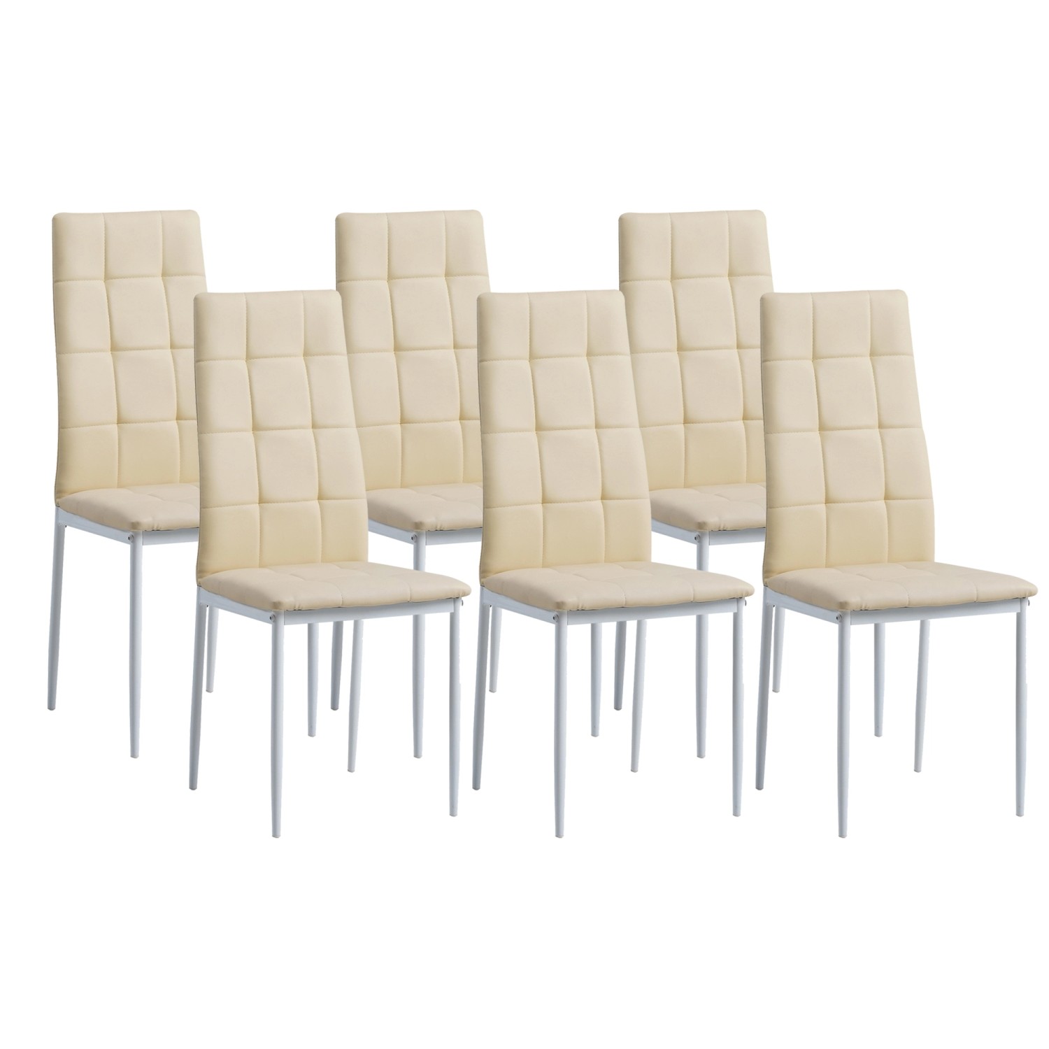 Albatros Esszimmerstühle RIMINI 6er SET Beige günstig online kaufen