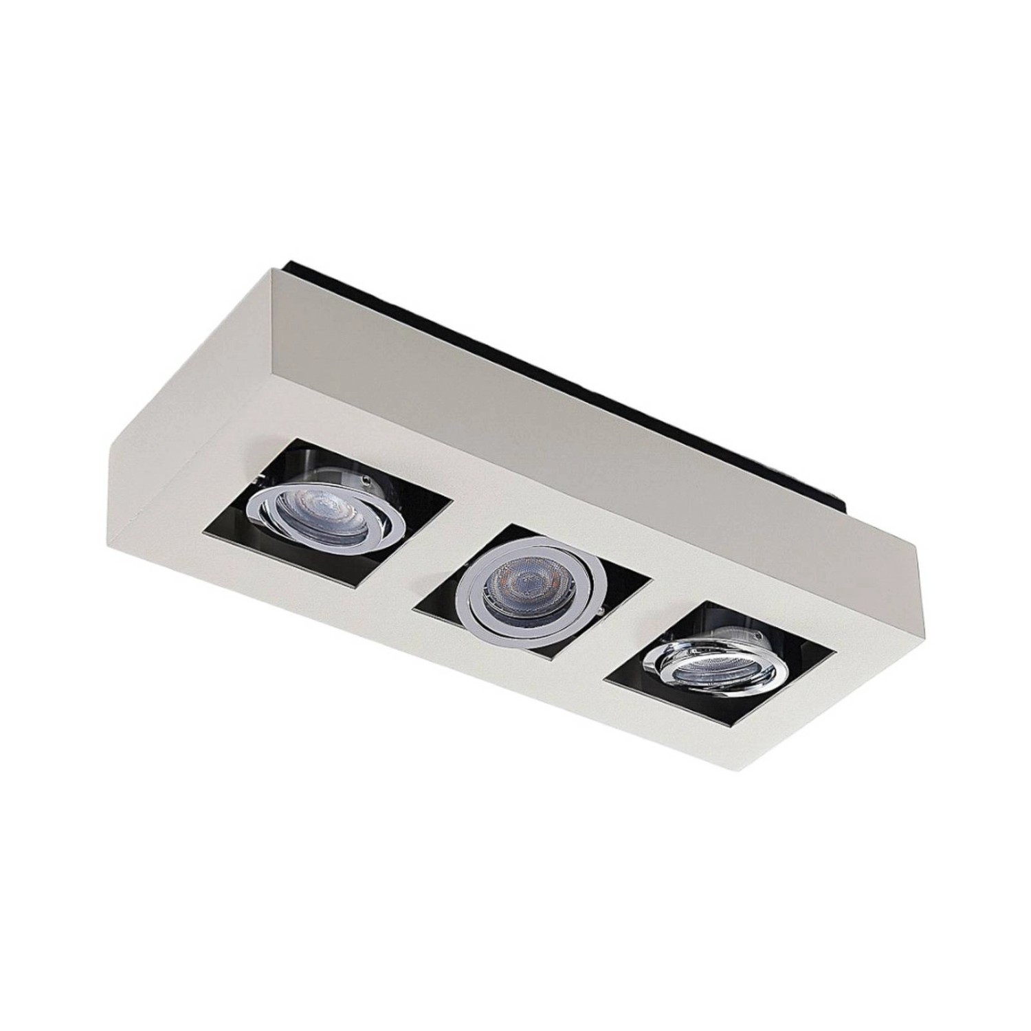 Arcchio Strahler Vince 9620458 Modern in Weiß aus Aluminium 3-flammig GU10 günstig online kaufen