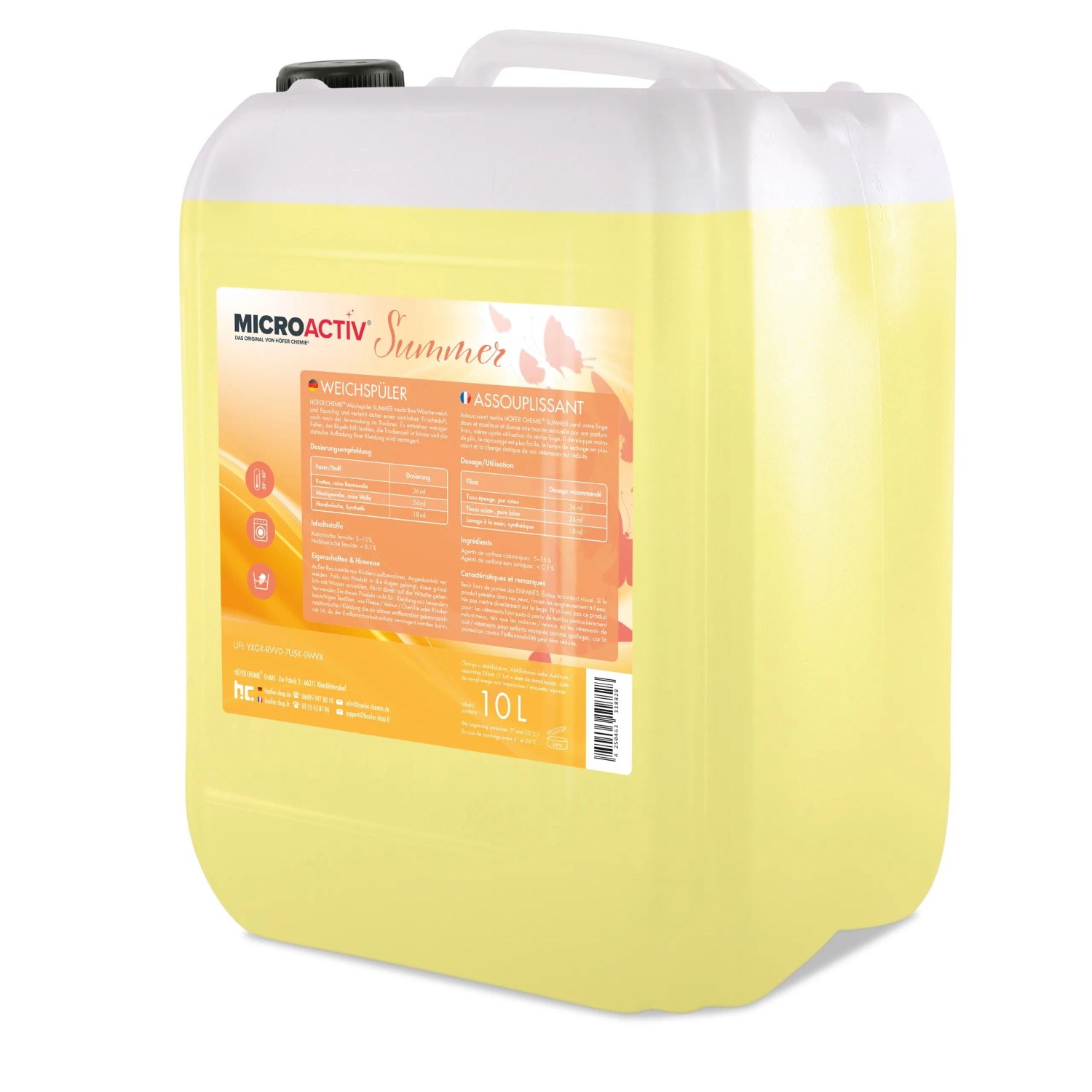 Microactiv Weichspüler Summer 10l