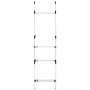 vidaXL Teleskop-Garderobe mit Stangen und Regal Aluminium 321113_6