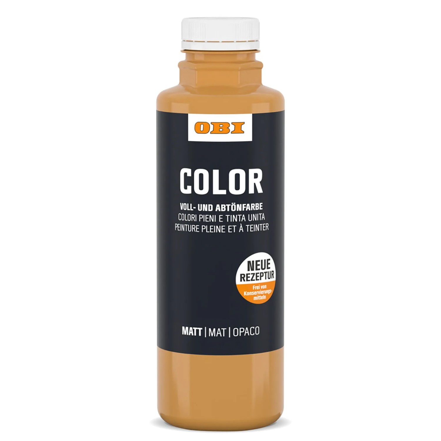 OBI Color Voll- und Abtönfarbe 500 ml Braun-Gelb