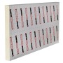 IKO Enertherm Pir Alu Fußbodendämmplatte, 1200x600x30mm, für optimale Dämmung unter Estrich.