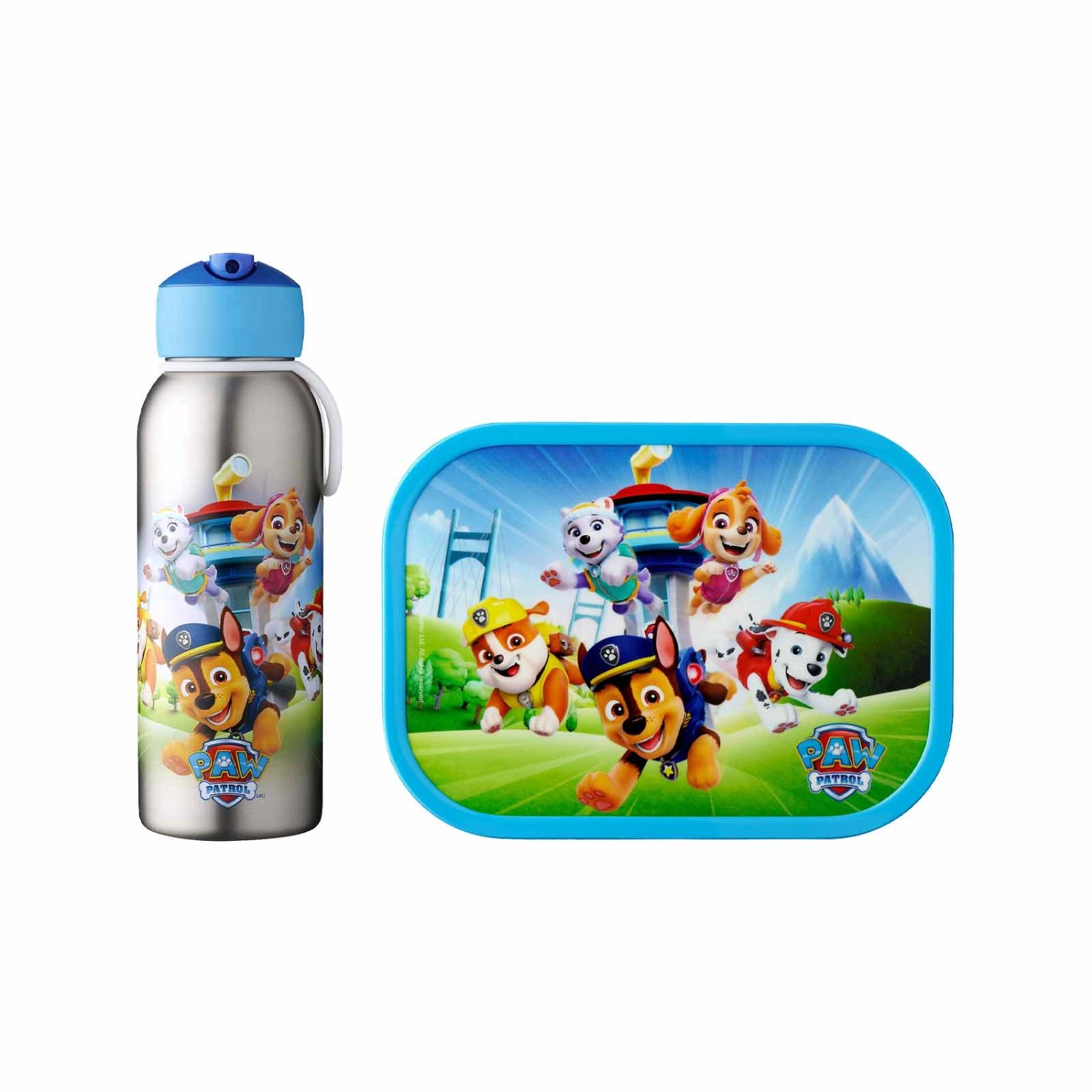 Mepal Campus Lunchset 2-teilig aus Thermoflasche und Brotdose Paw Patrol Pups