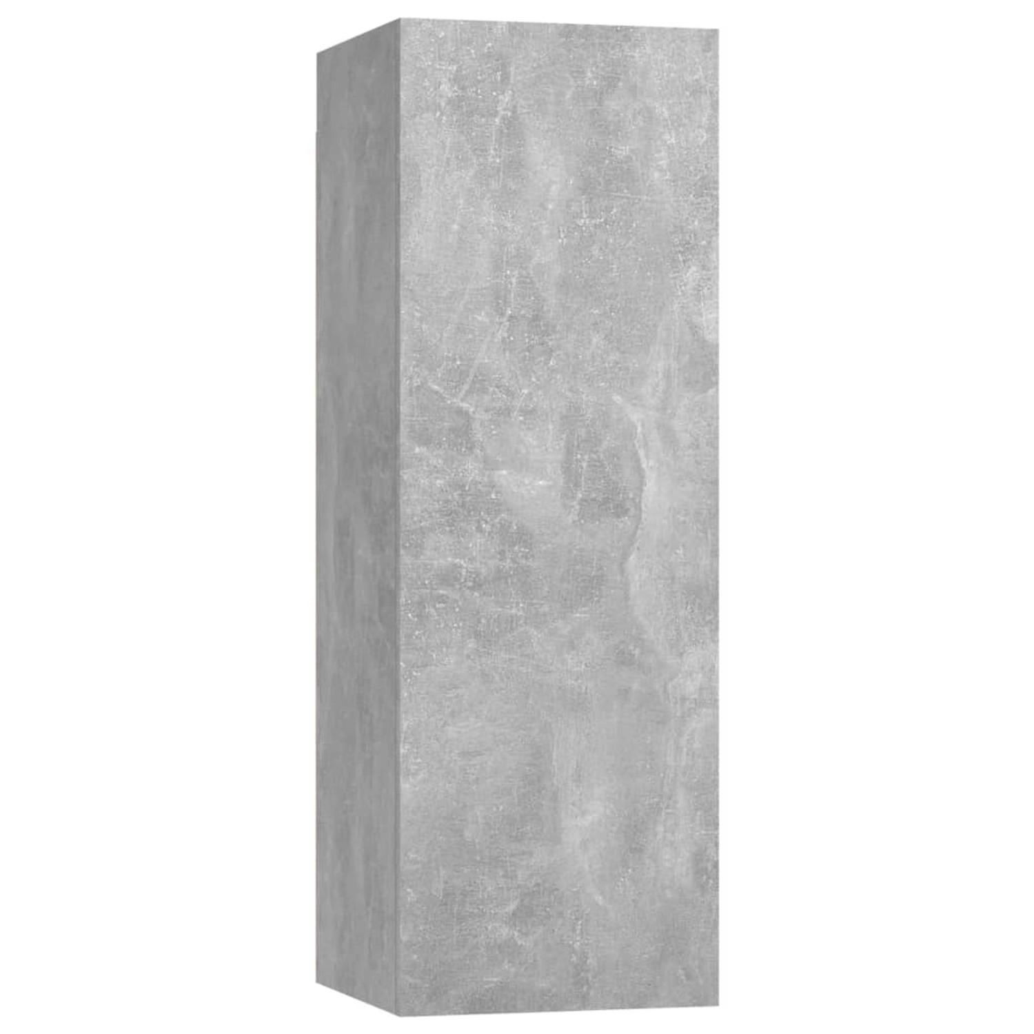 VidaXL TV-Schrank Betongrau 30,5x30x90 cm Holzwerkstoff günstig online kaufen