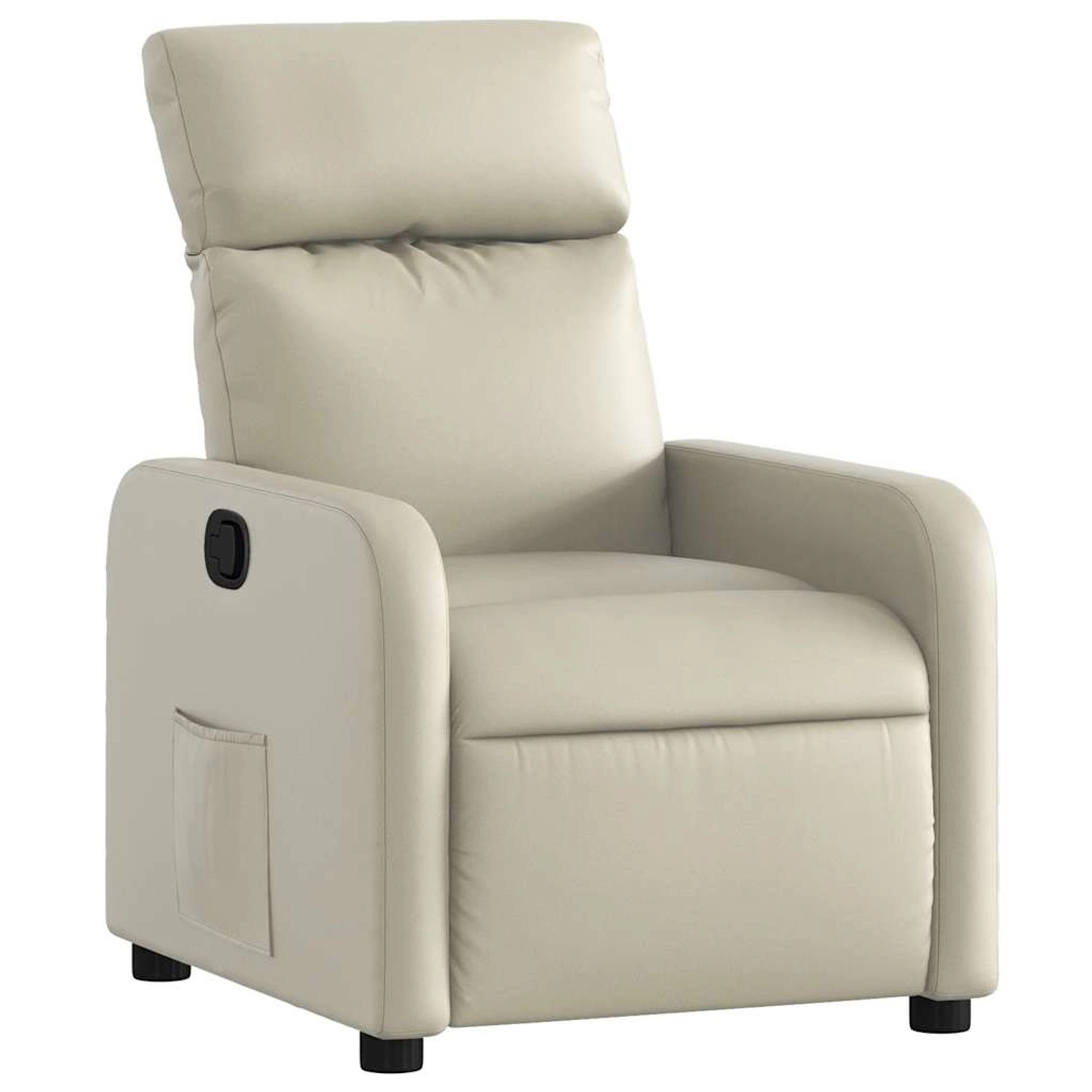vidaXL Relaxsessel Creme Kunstleder 374184 günstig online kaufen