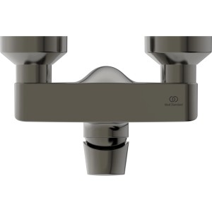 Ideal Standard Connect Air Brausearmatur Aufputz in Magnetic Grey, Detailansicht.