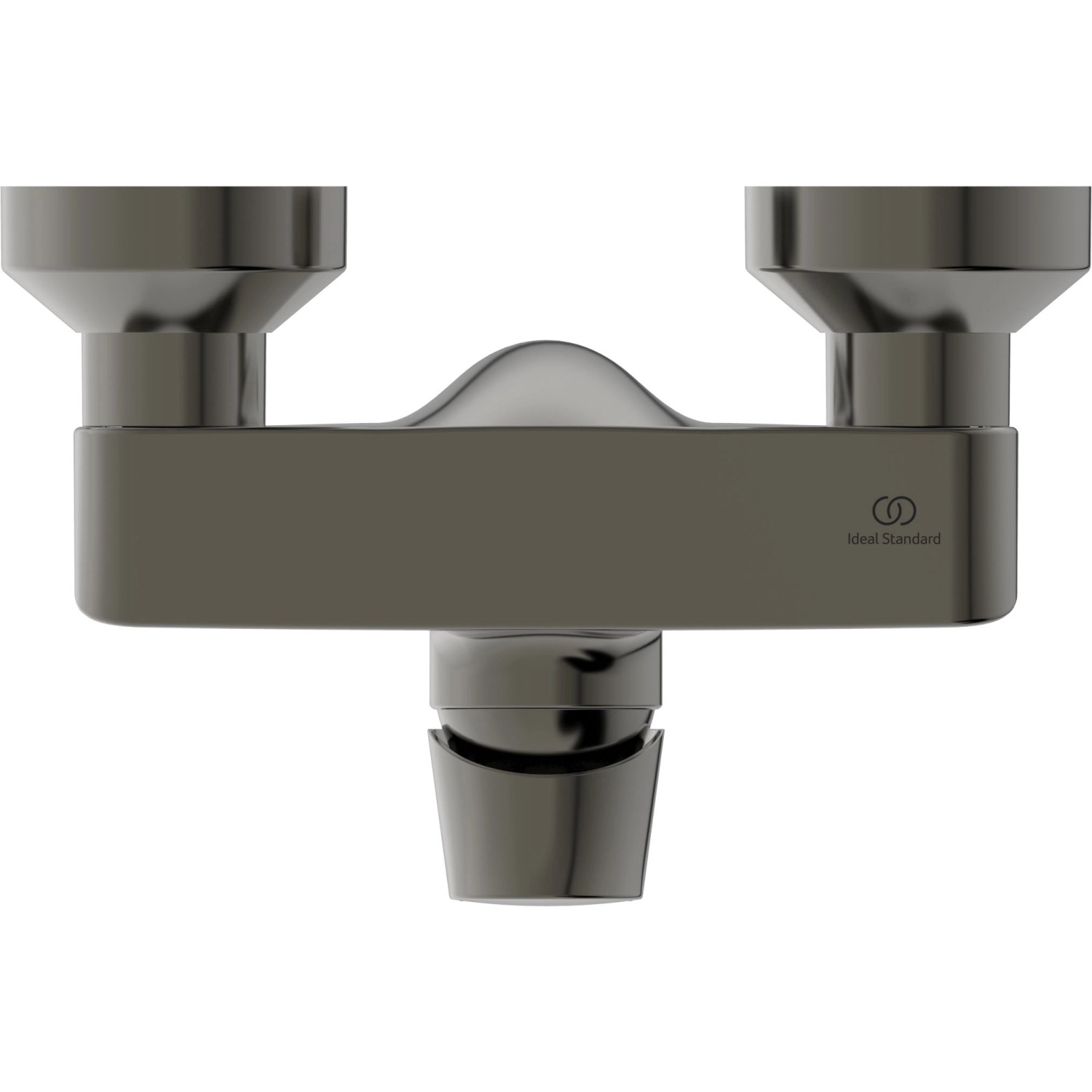 Ideal Standard Connect Air Brausearmatur Aufputz in Magnetic Grey, Detailansicht.