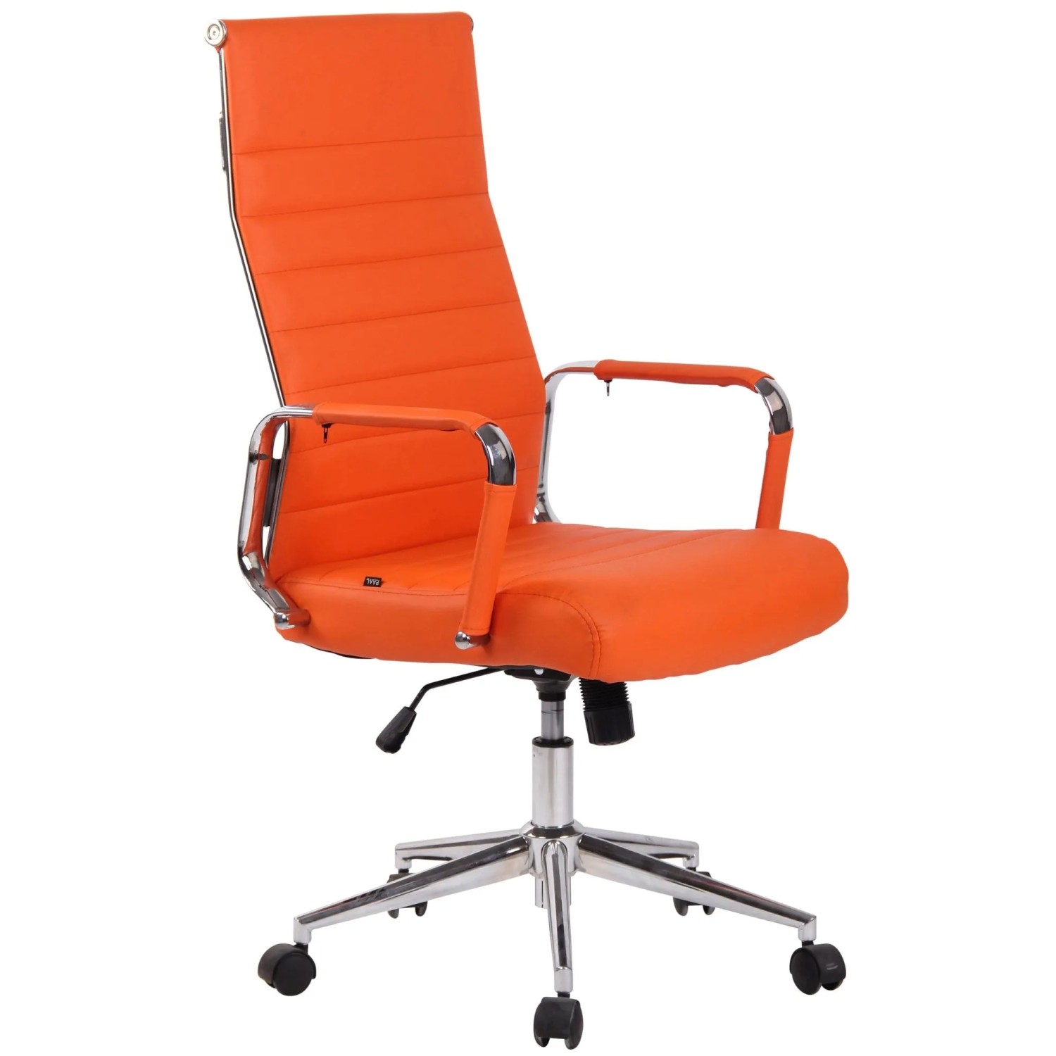 CLP Bürostuhl Kolumbus Kunstleder Orange