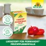 Neudorff Permanent Lockstoff Fruchtfliegenfalle, 2er Set. Lockstoff und Falle in Apfelform.