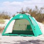 Seegrünes Strandzelt für 2 Personen von vidaXL. Campingzubehör mit Quick-Release System.