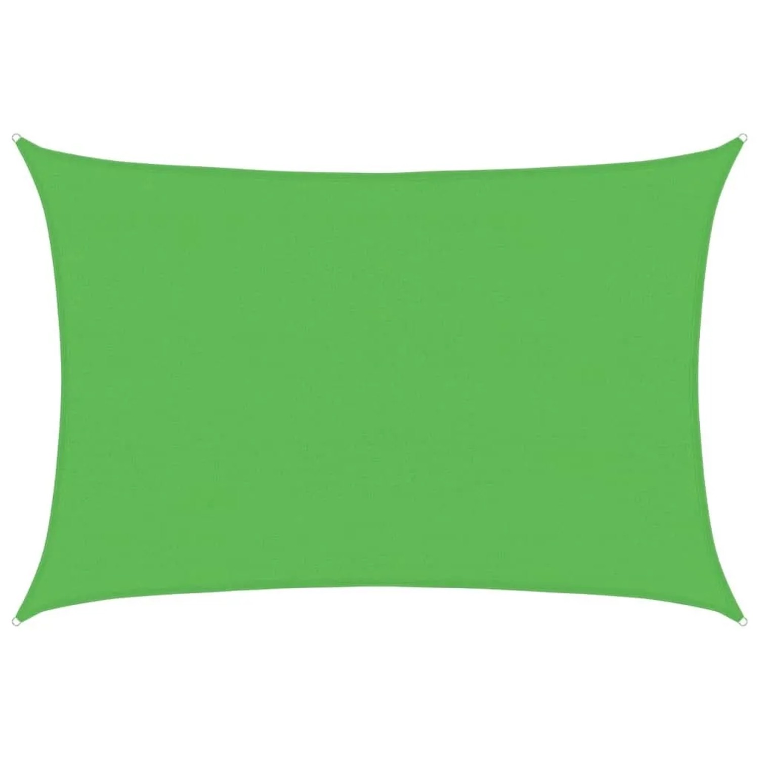 Furnicato Sonnensegel 160 G M² Hellgrün 4x5 M Hdpe