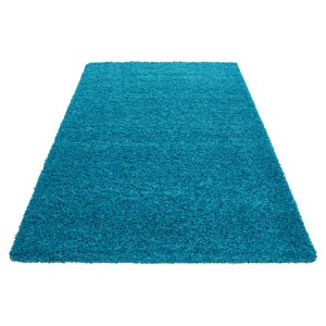 Ayyildiz Hochflorteppich Life 1500 Türkis 120 cm x 170 cm