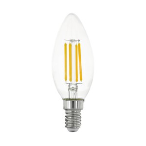 Eglo E14 LED Leuchtmittel in Kerzenform, 2,2W, warmweißes Licht.