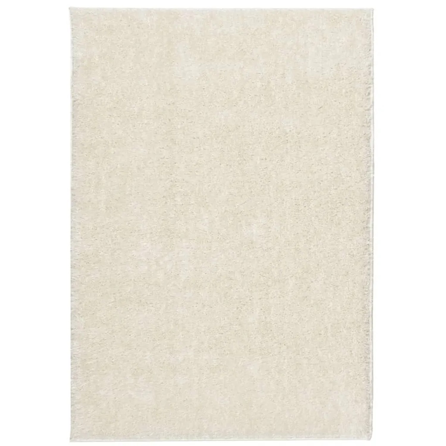 vidaXL Teppich ISTAN Hochflor Glänzend Creme 160x230 cm 375666 günstig online kaufen