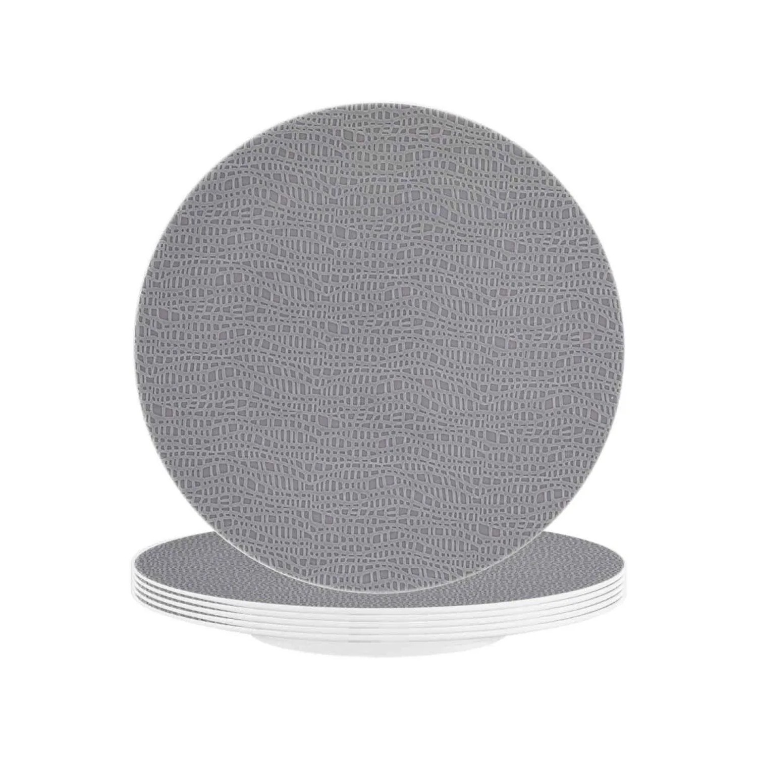 Seltmann Weiden Life Fashion Frühstücksteller 22,5 cm 6er Set Elegant Grey
