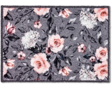 Astra Sauberlaufmatte Pure und 50 cm Blumen 70 kaufen x OBI cm Soft bei Grau-Rosa