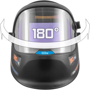 Güde Automatik Schweißhelm GSH 180-TC-2 mit 180° Sichtfeld für optimalen Kopfschutz beim Schweißen.