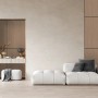 Wandpaneel Jangal Solid Classic Oak, MDF Furnier, 120,6x80 cm, als Akustikpaneel im Wohnraum.