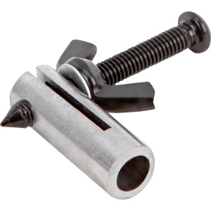 Ersatz-Zirkelzentrierung für LUX Oberfräse OF-1200 A aus Metall.