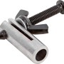 Ersatz-Zirkelzentrierung für LUX Oberfräse OF-1200 A aus Metall.