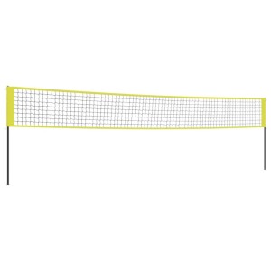 vidaXL Volleyballnetz Gelb und Schwarz 823x244 cm PE-Gewebe 93744