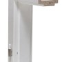 Weiße Türzarge CPL Arctic Weiß, 61x198,5x10 cm, linke Ausführung, Rundkante.