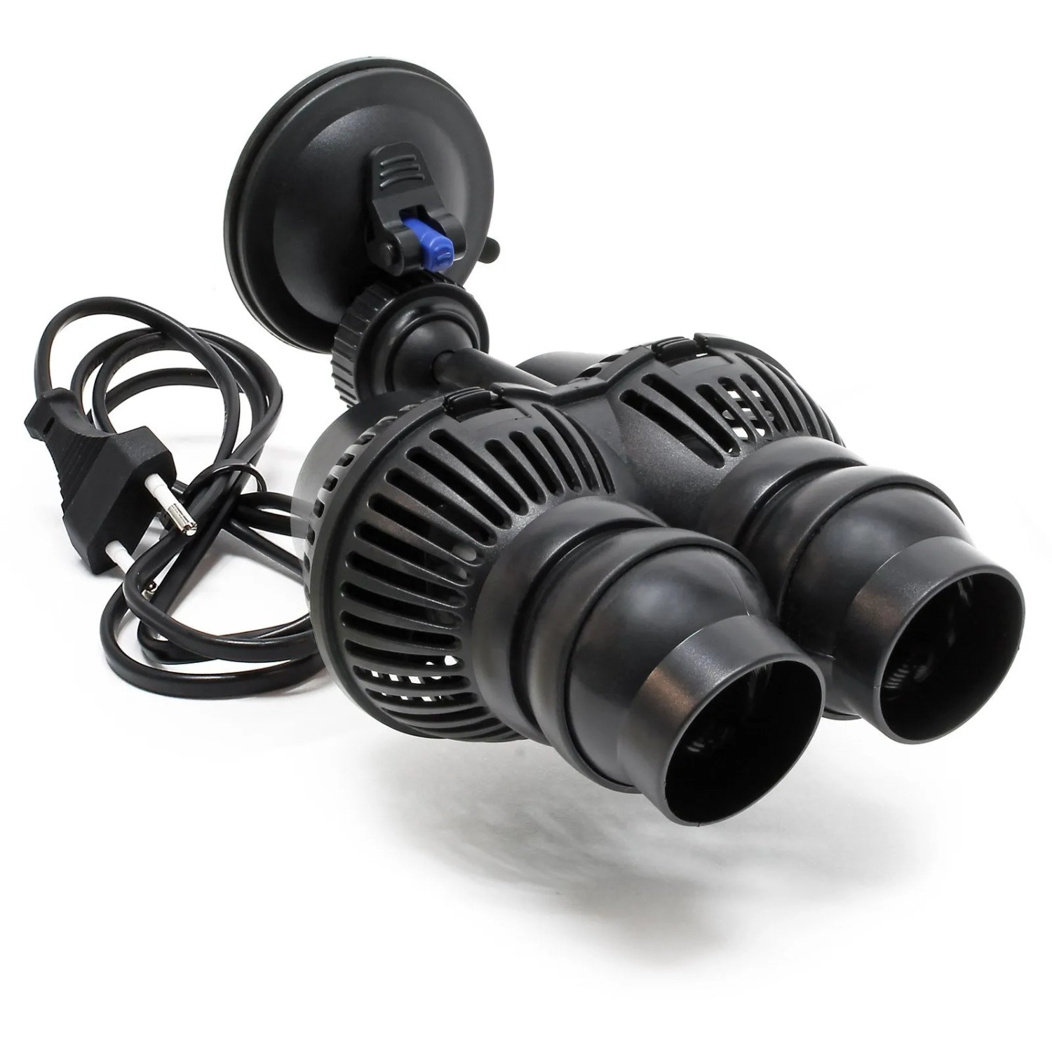 Sunsun Jvp-201A Strömungspumpe 6000 L/H 12 W Aquarium Pumpe 2 Düsen Saugnapf