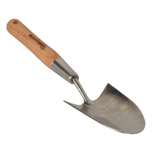 Sonneck Blumenkelle Natura für Hochbeete, mit Eschengriff, robust und rostfrei.