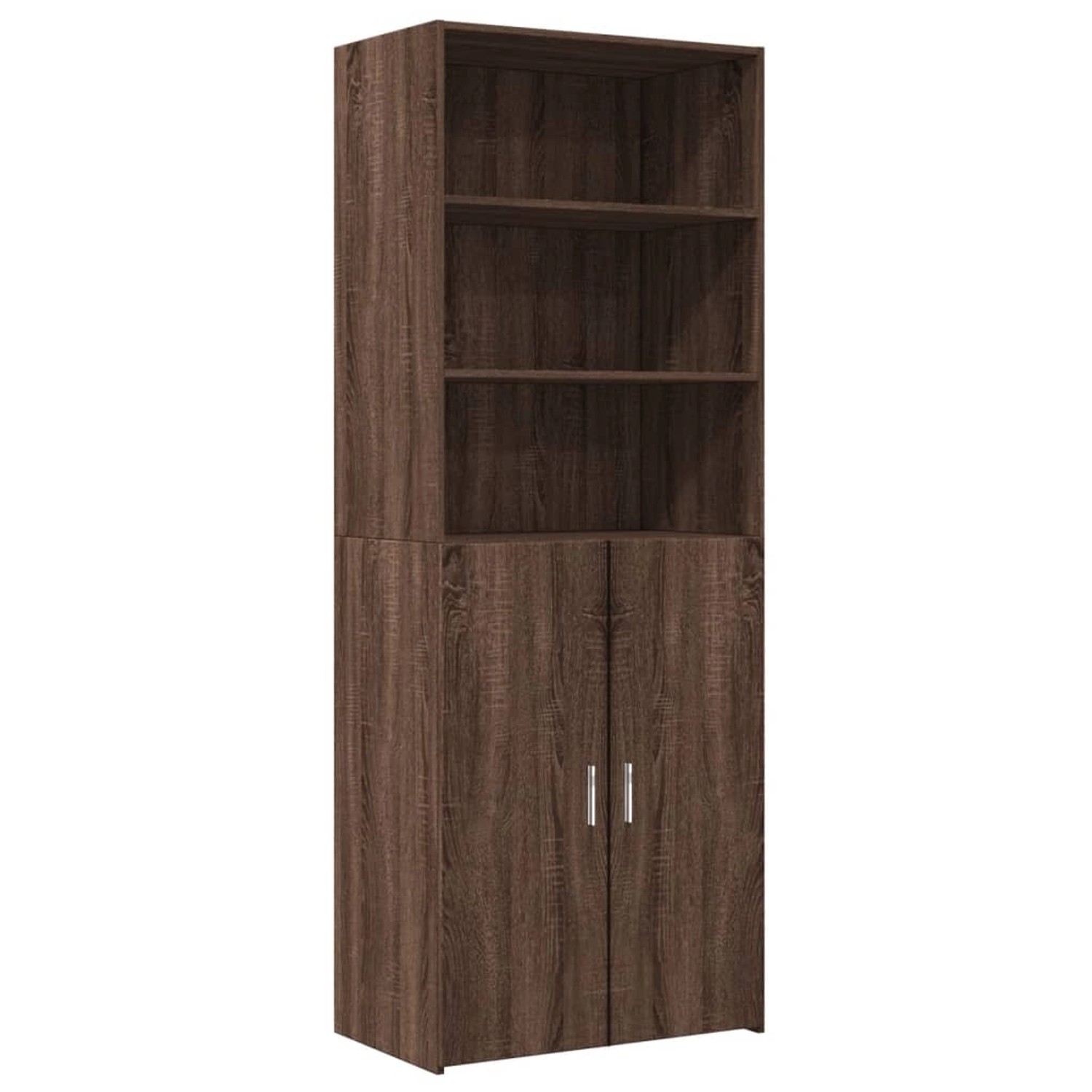 vidaXL Highboard Braun Eichen-Optik 70x42,5x185 cm Holzwerkstoff 3281377 günstig online kaufen