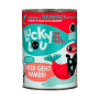 Lucky Lou Katzen-Nassfutter Adult Geflügel & Thunfisch 400g Dose.