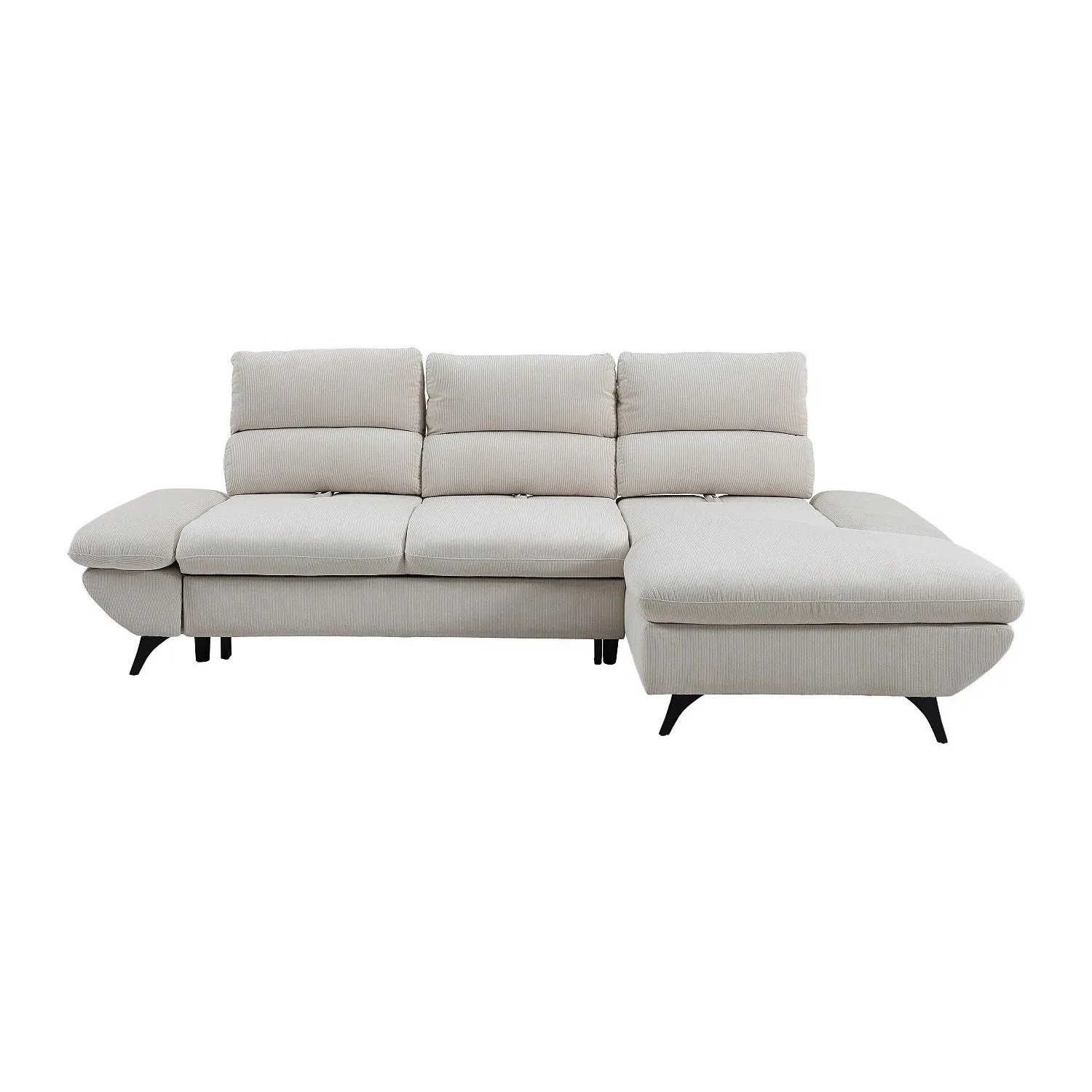 Vente-unique Schlafsofa Liori Beige 282 cm