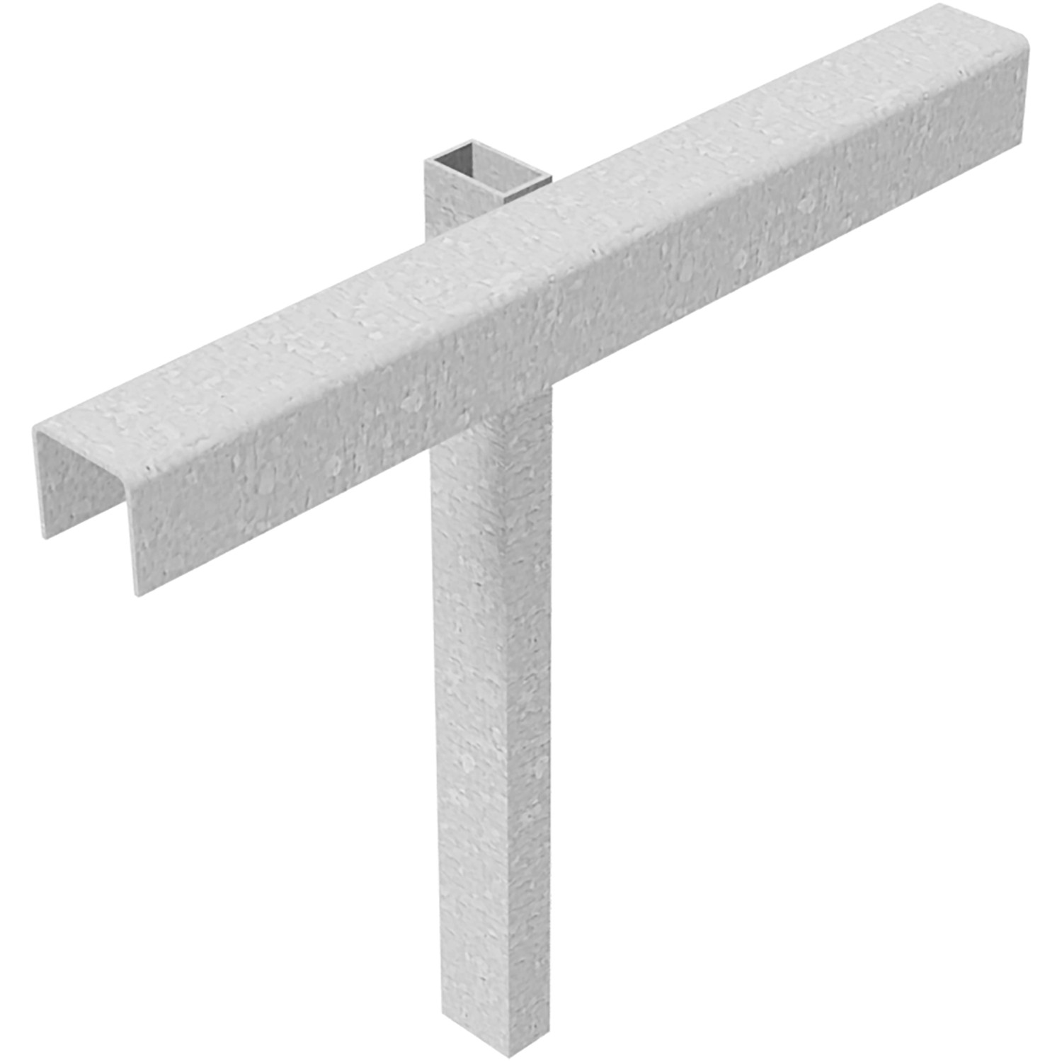 Schake Oberteil für Holzbauzaunständer Verzinkt 490 mm Braun günstig online kaufen