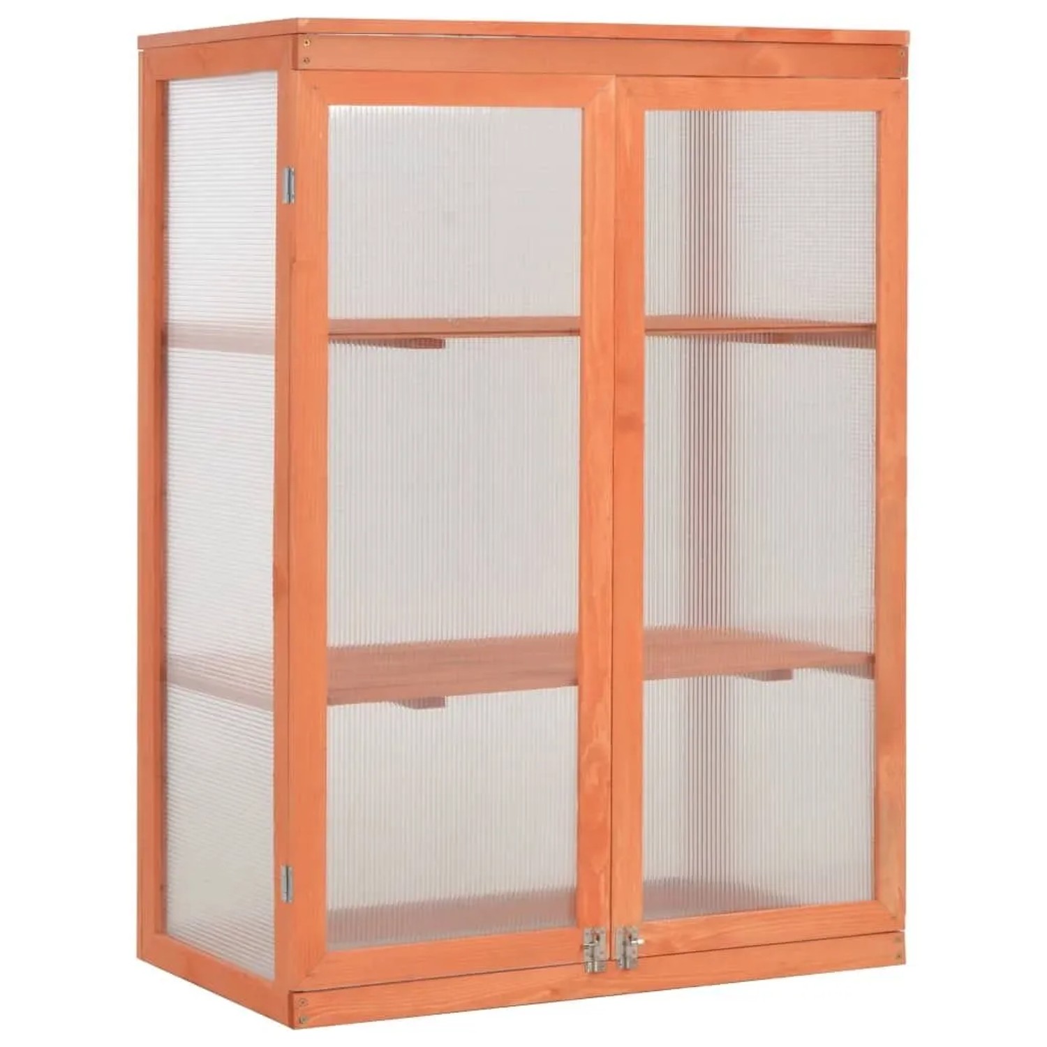 vidaXL Gewächshaus-Schrank Holz 75x47x109 cm 170646