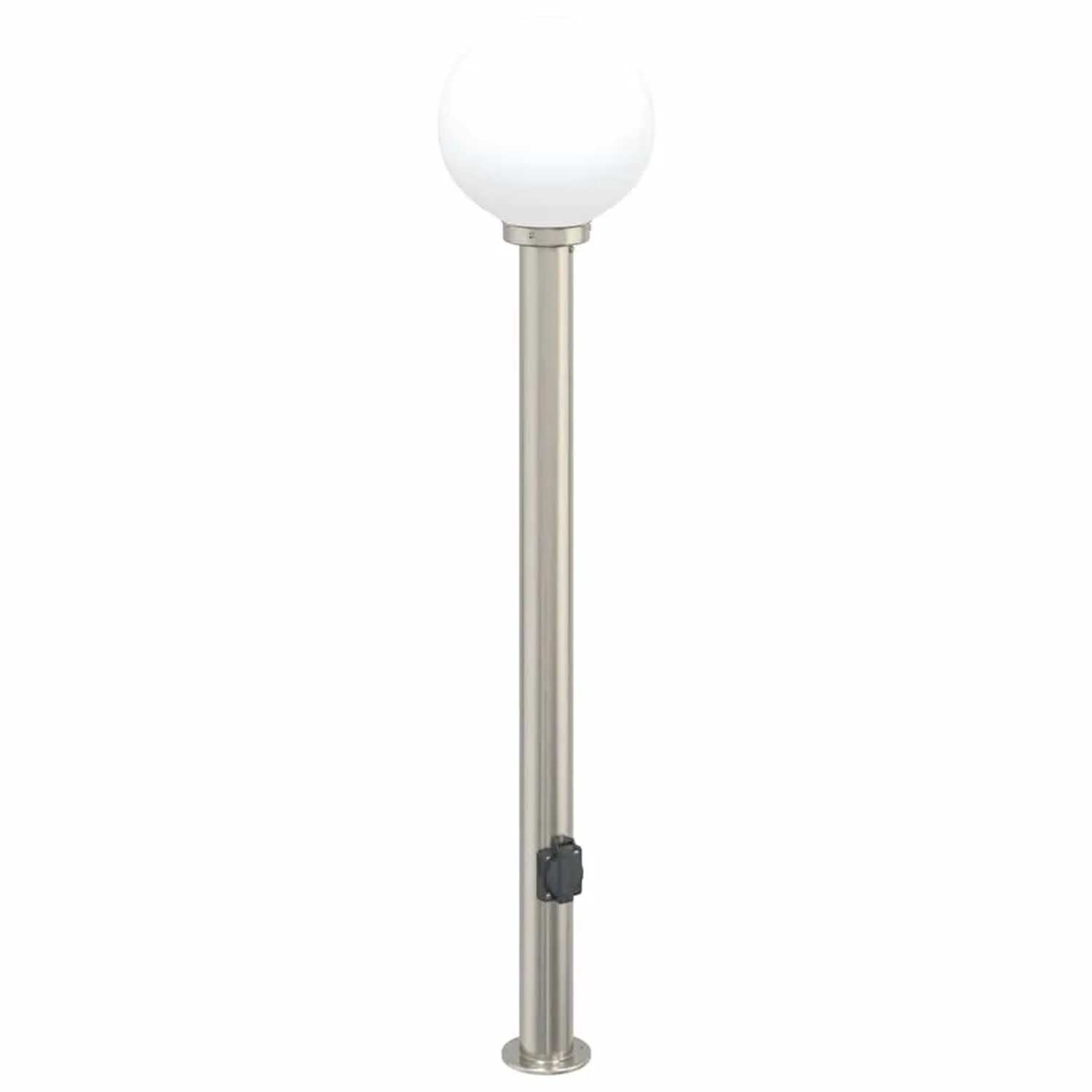 vidaXL Pollerleuchte mit Auslass 120 cm Edelstahl IP44 4006105