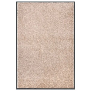 vidaXL Fußmatte Beige 80x120 cm 331585