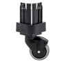 Eurobox Rollen-Adapter für 80x60 cm Boxen. Nachrüst-Set für Aufbewahrungsboxen, um diese mobil zu machen.