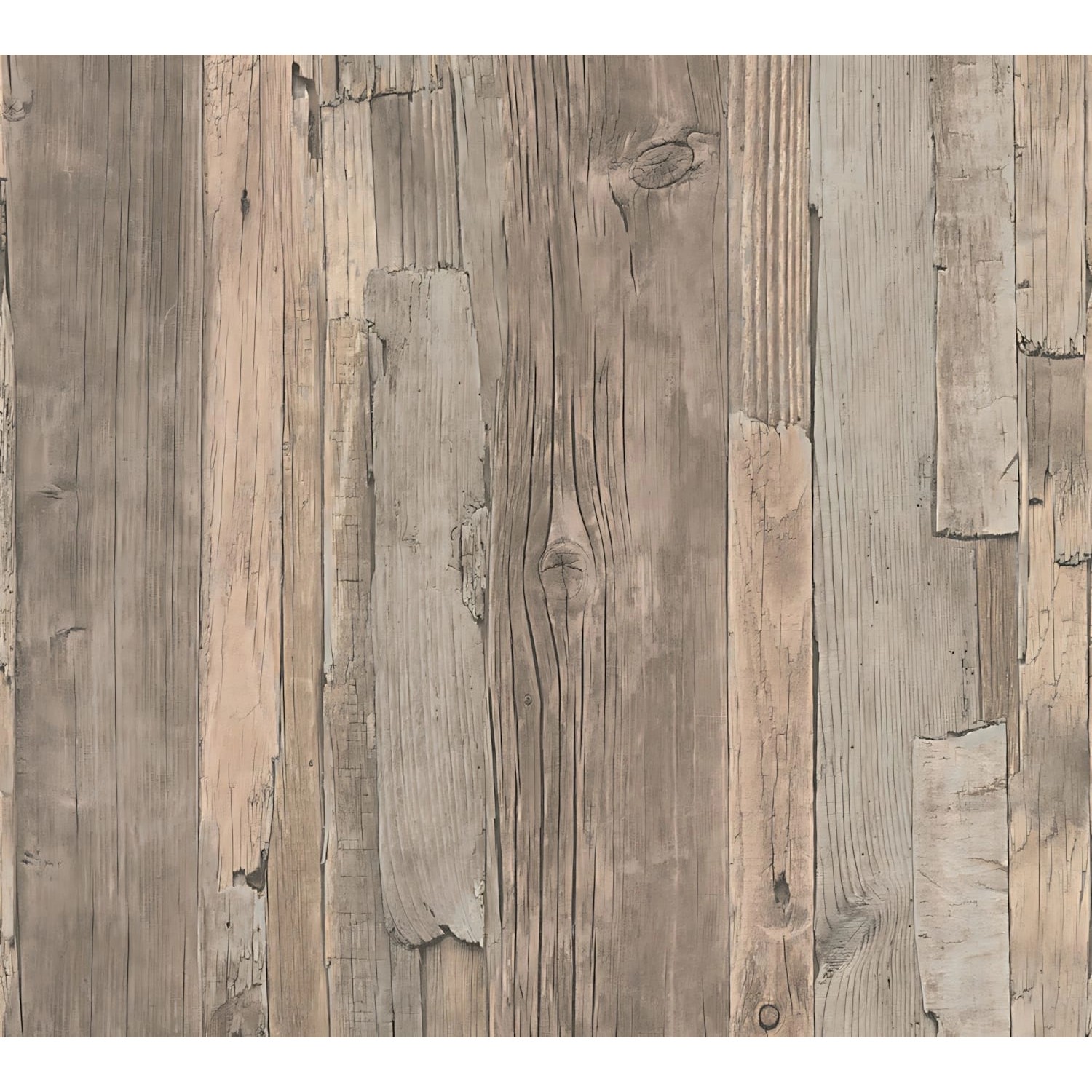 PROFHOME 954053-GU Landhaus Tapete Holzoptik Matt Beige Braun 0,53 m x 10,0 günstig online kaufen