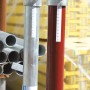 Schake Fensterstütze (1,2-2m), rot und verzinkt, für Baustelleneinsatz.