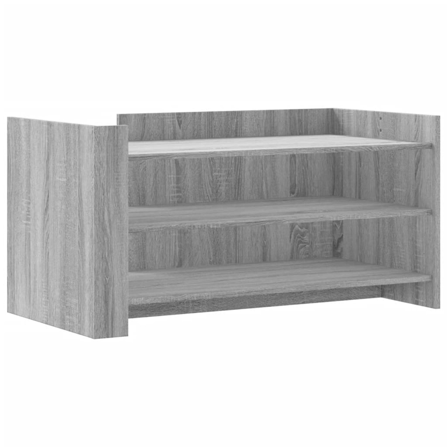 vidaXL Couchtisch Grau Sonoma 100x50x50 cm Holzwerkstoff 848351 günstig online kaufen