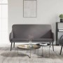 vidaXL Sitzbank Grau 110x76x80 cm Kunstleder 351433_2