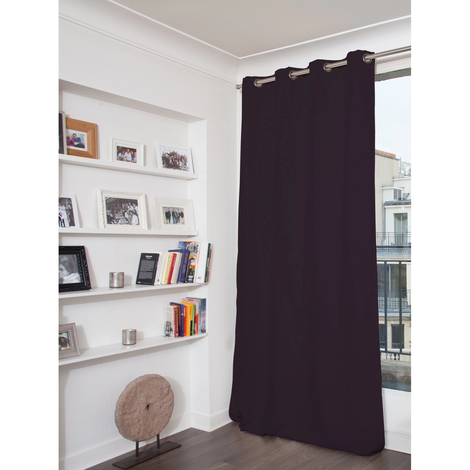 Moondream Verdunkelungsvorhang Aubergine 260 cm x 145 cm günstig online kaufen