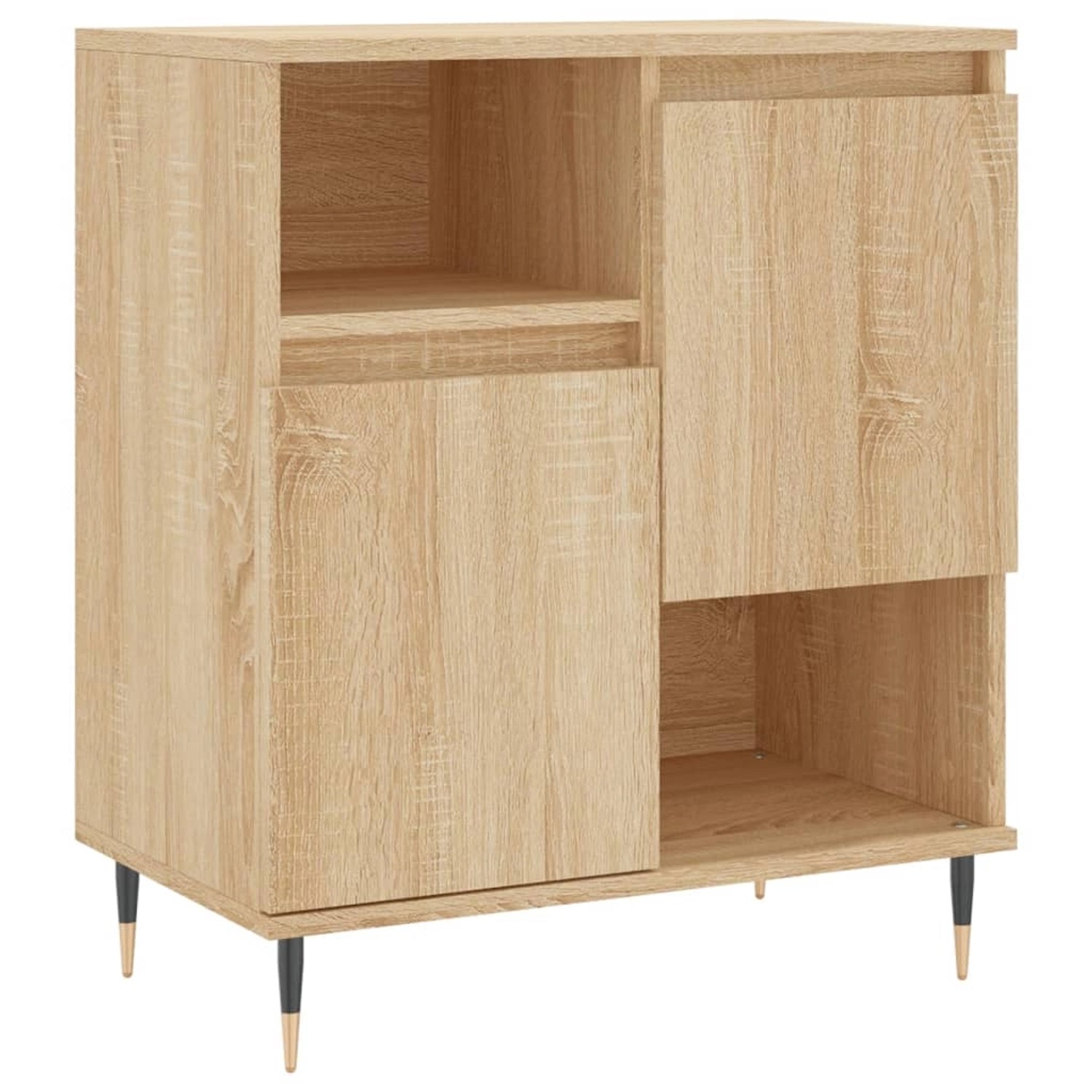 vidaXL Sideboard Sonoma-Eiche 60x35x70 cm Holzwerkstoff 831183